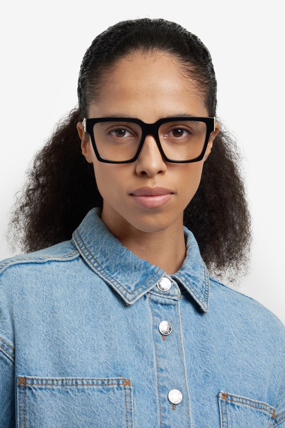 Occhiali da vista Marc Jacobs 766 108987 807 colore black forma rettangolare 