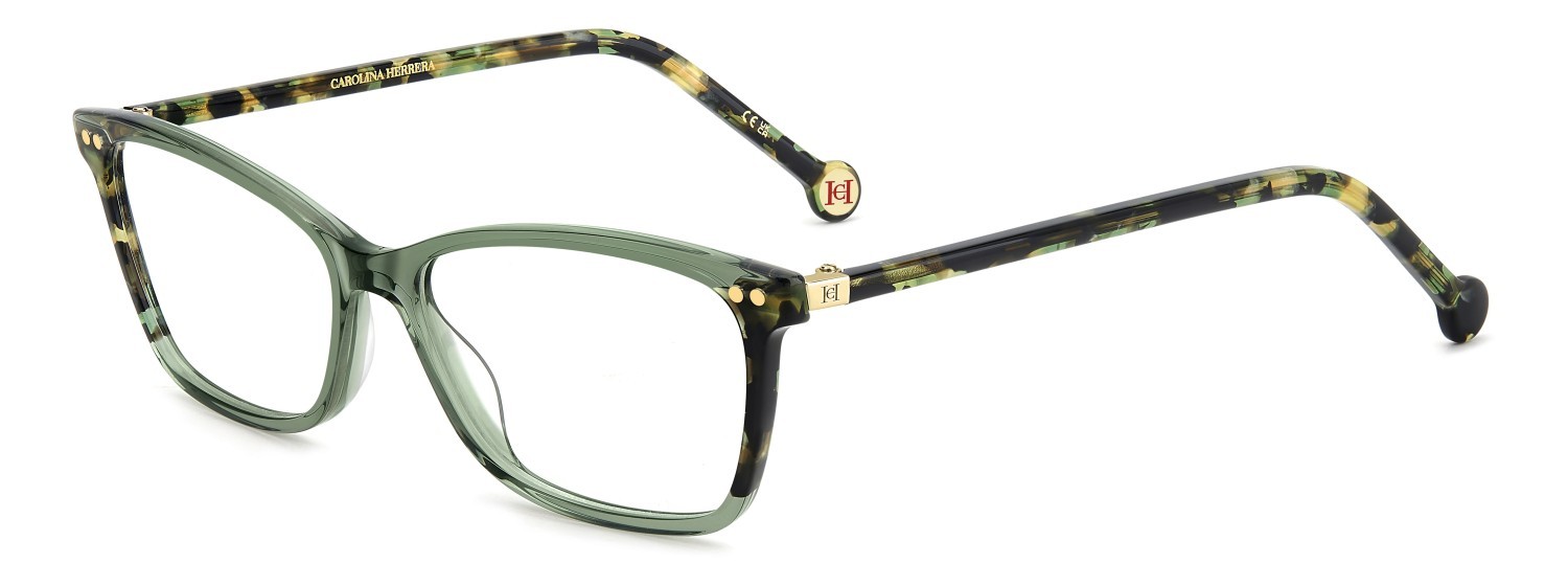 Occhiali da vista Carolina Herrera Her 0280 109005 1ED colore green forma rettangolare 