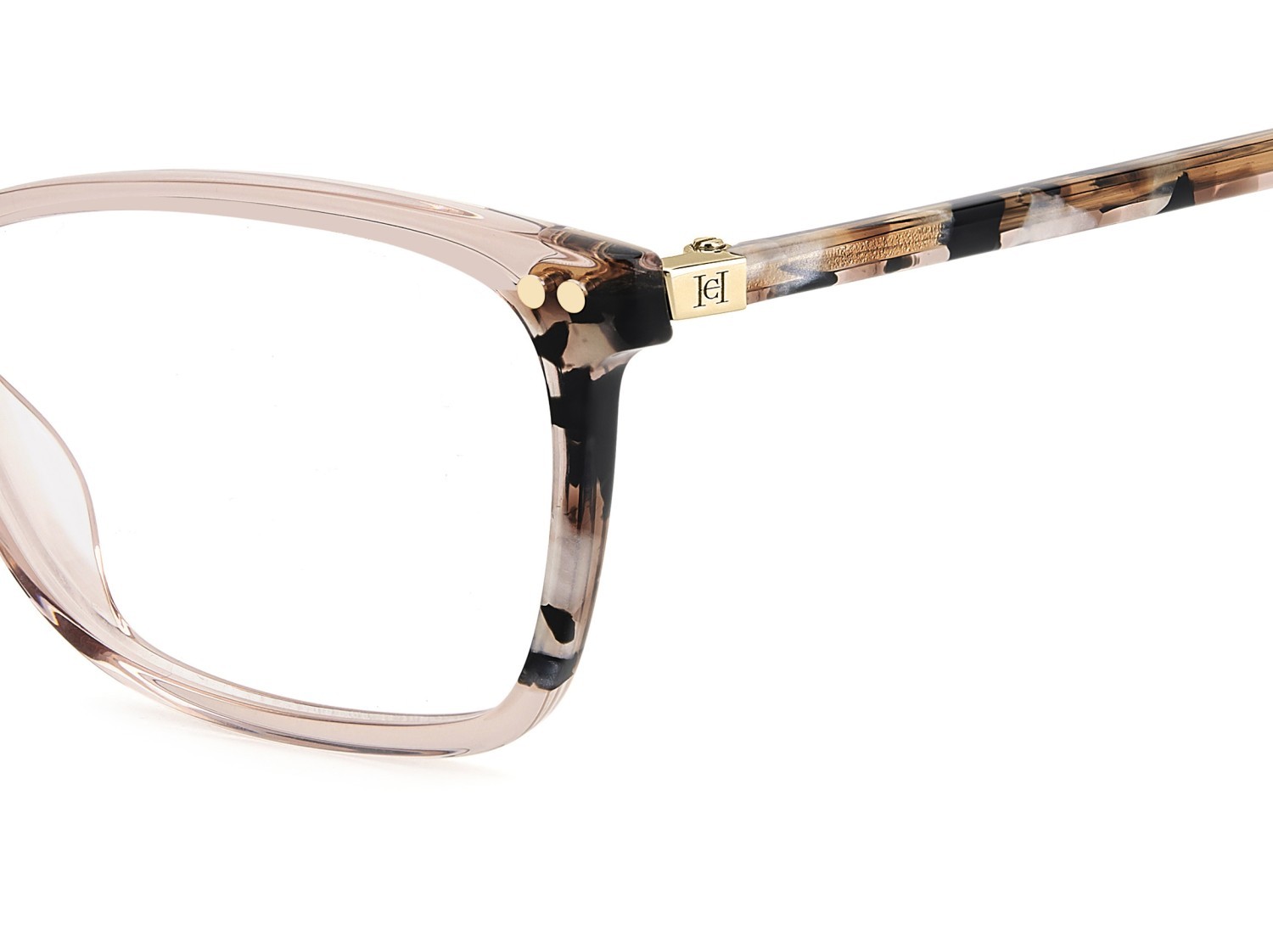 Occhiali da vista Carolina Herrera Her 0280 109005 35J colore pink forma rettangolare 