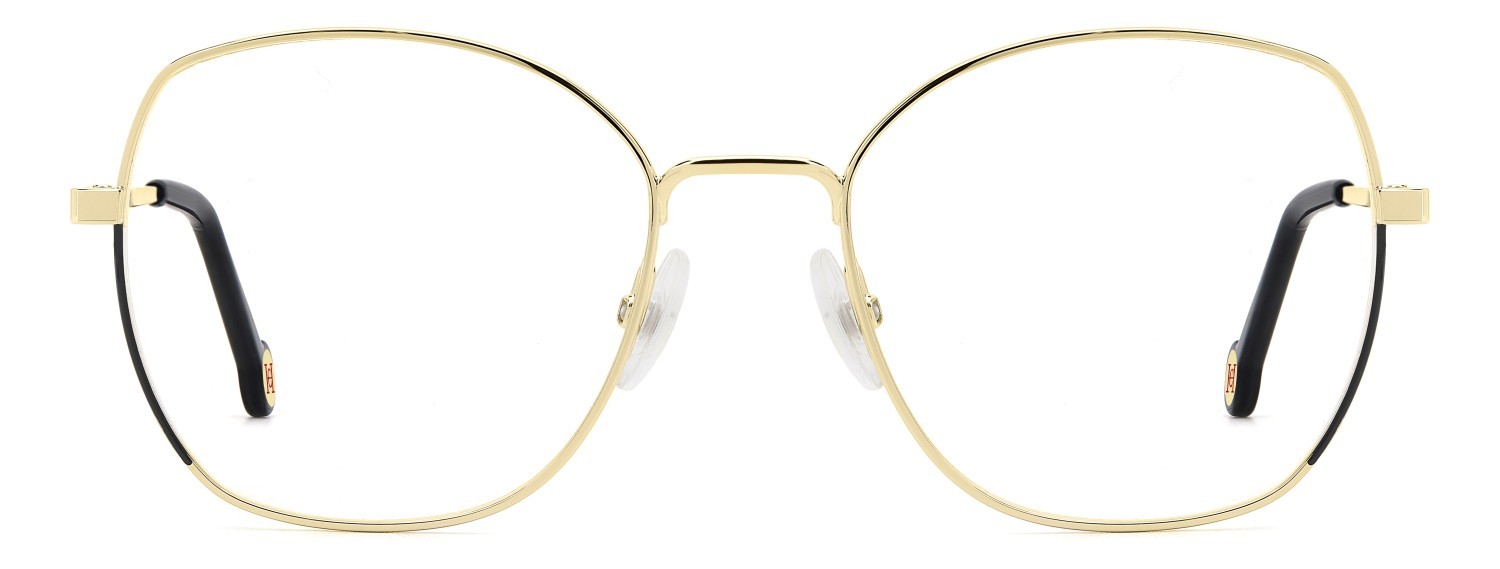 Occhiali da vista Carolina Herrera Her 0281 109006 I46 colore matte black gold forma quadrato 