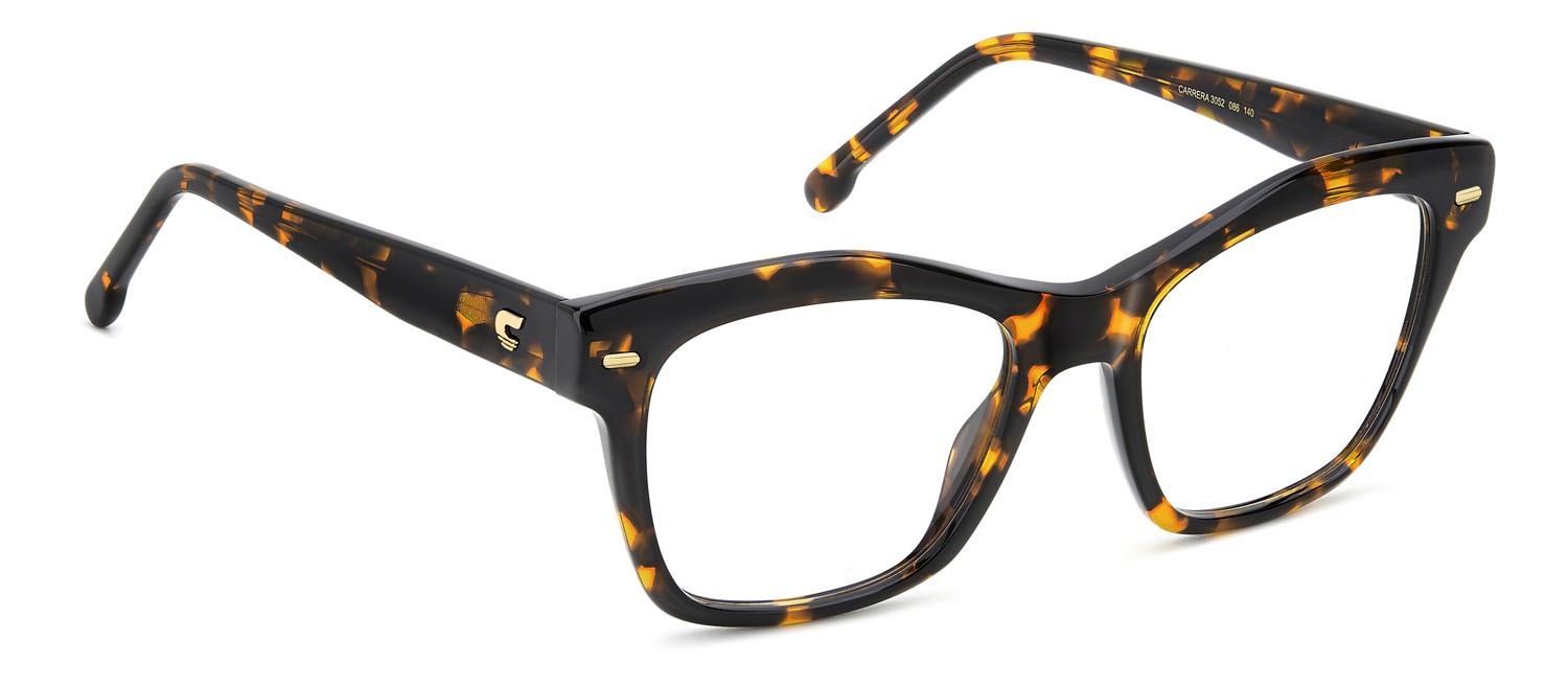 Brillen Carrera 3052 109023 (086) farbe havana form rechteckig 