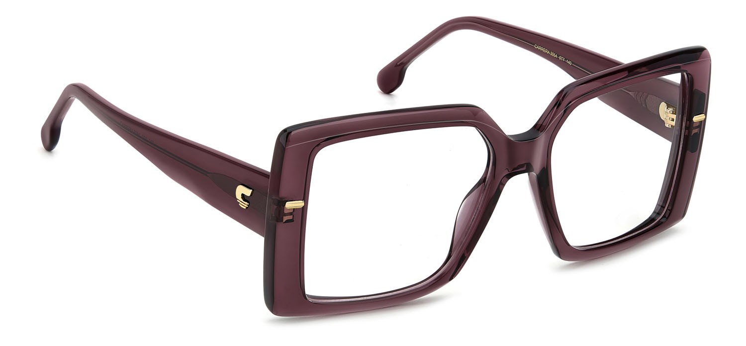 Brillen Carrera 3054 109024 (0T7) farbe plum form quadratisch 