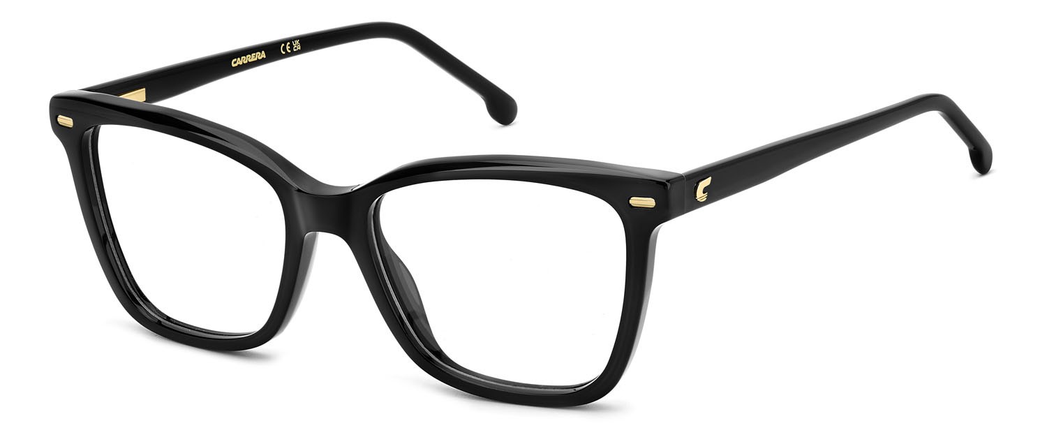 Brillen Carrera 3049 109026 (807) farbe black form rechteckig 
