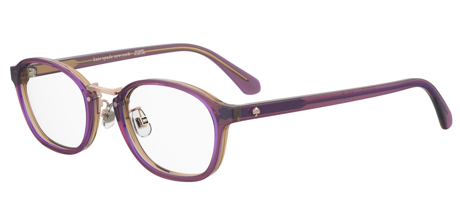 Brillen Kate Spade Ks Kiki/FJ 109027 B3V farbe violet form oval 