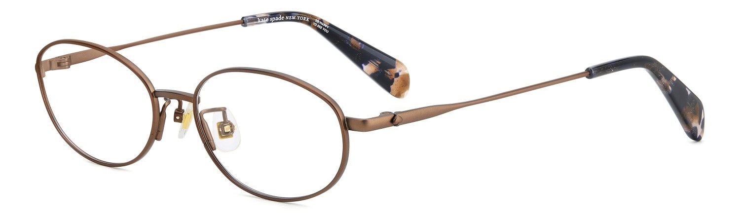 Brillen Kate Spade Ks Reina/FJ 109029 09Q farbe brown form oval 