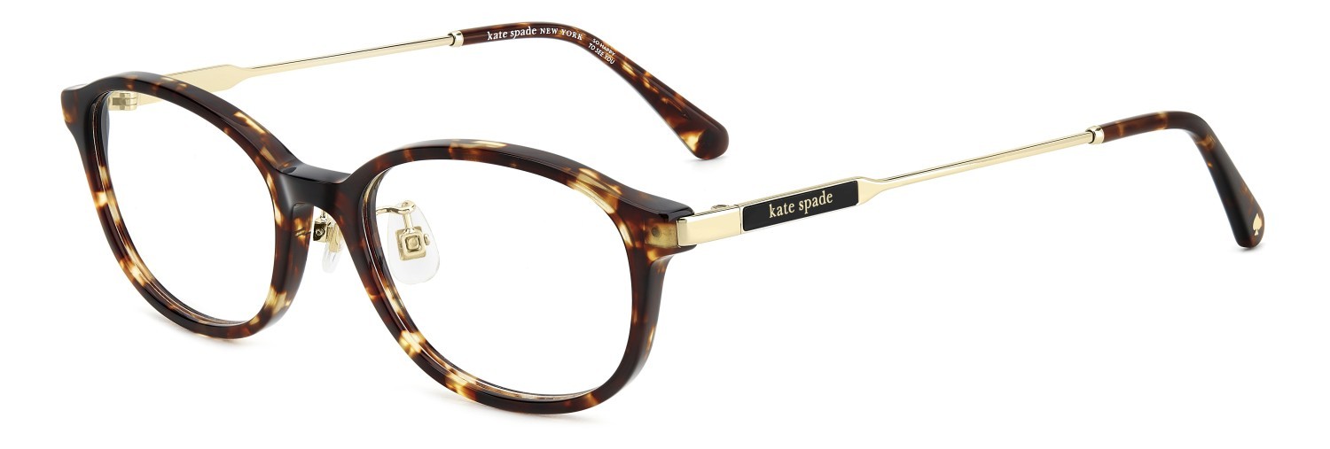 Occhiali da vista Kate Spade Ks Irie/FJ 109030 086 colore havana forma ovale 