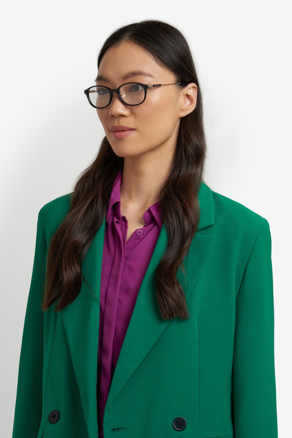 Occhiali da vista Kate Spade Ks Irie/FJ 109030 807 colore black forma ovale 