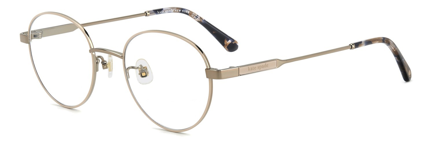 Occhiali da vista Kate Spade Ks Jordy/FJ 109031 09Q colore brown forma rotondo 