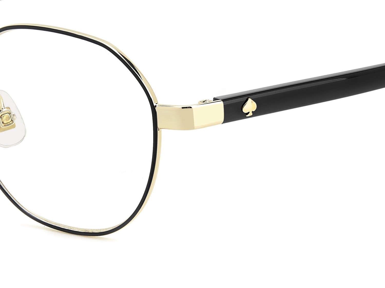 Brillen Kate Spade Ks Kindra/FJ 109033 RHL farbe gold black_ form rechteckig 