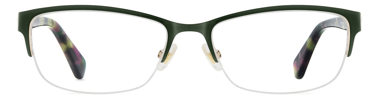 Occhiali da vista Kate Spade Ks Marnie 2/G 109035 1ED colore green forma cat eye 