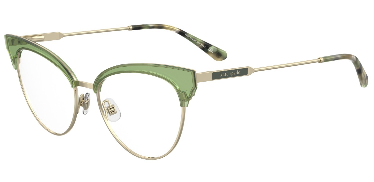 Occhiali da vista Kate Spade Ks Rozalyn/G 109040 PEF colore gold green forma cat eye 