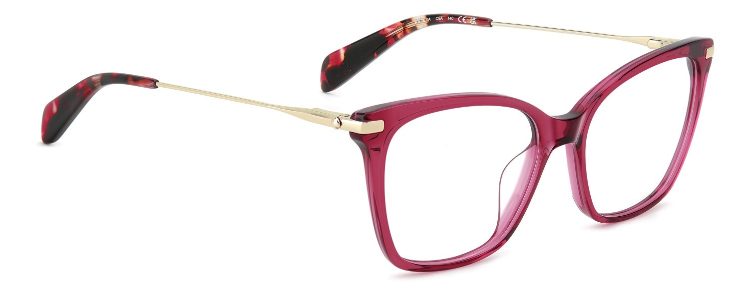 Brillen Kate Spade Ks Teya 109043 C9A farbe red form cat-eye 