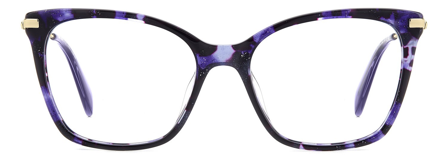 Eyeglasses Kate Spade Ks Teya 109043 HKZ color violet havana shape cat eye 
