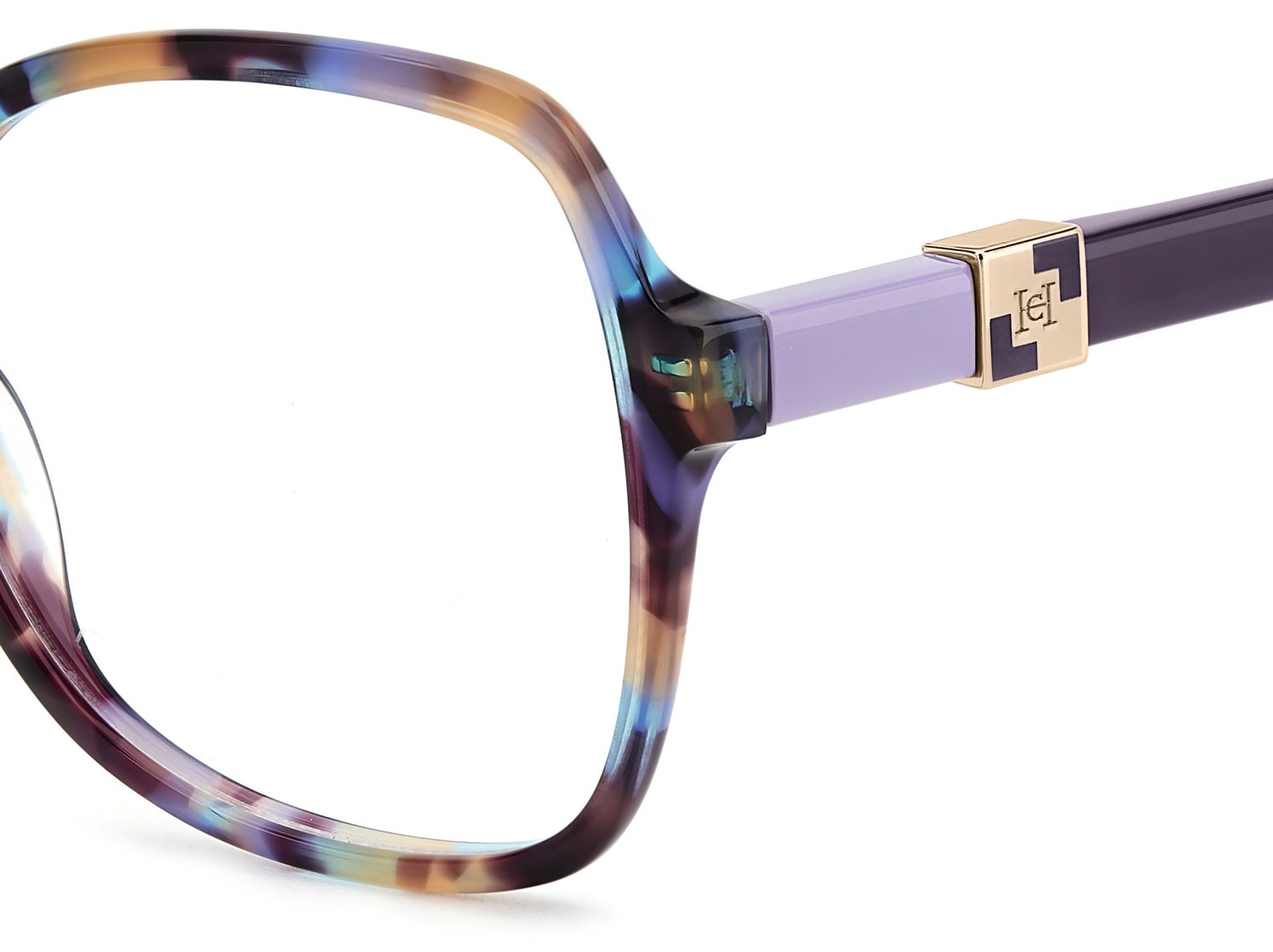 Occhiali da vista Carolina Herrera Her 0275 109047 0ZY colore blue violet havana forma farfalla 