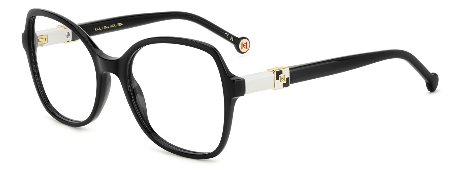 Occhiali da vista Carolina Herrera Her 0275 109047 807 colore black forma farfalla 