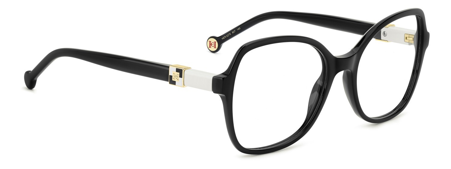 Occhiali da vista Carolina Herrera Her 0275 109047 807 colore black forma farfalla 