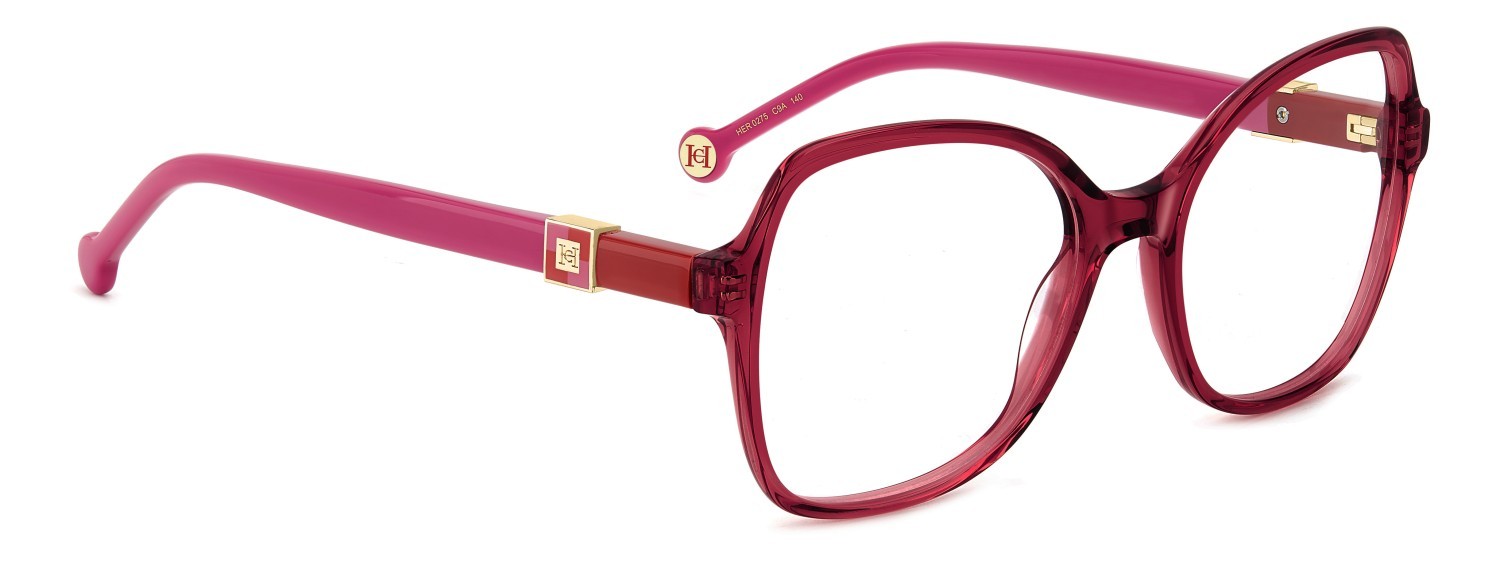 Occhiali da vista Carolina Herrera Her 0275 109047 C9A colore red forma farfalla 