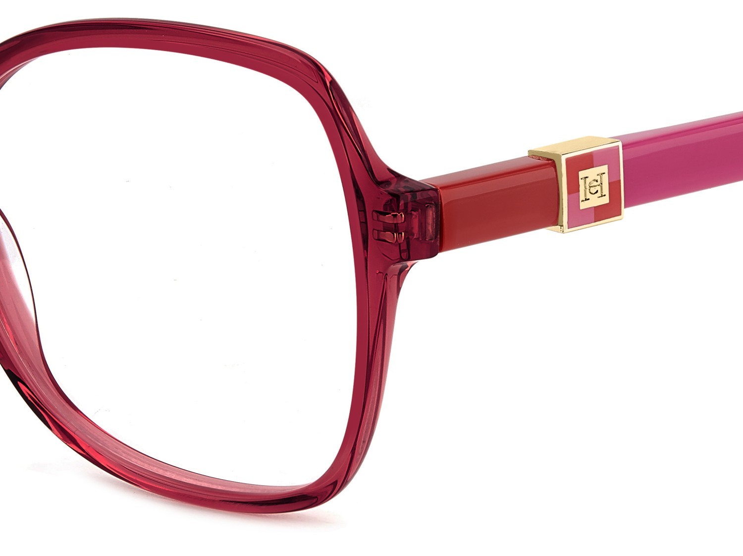 Occhiali da vista Carolina Herrera Her 0275 109047 C9A colore red forma farfalla 