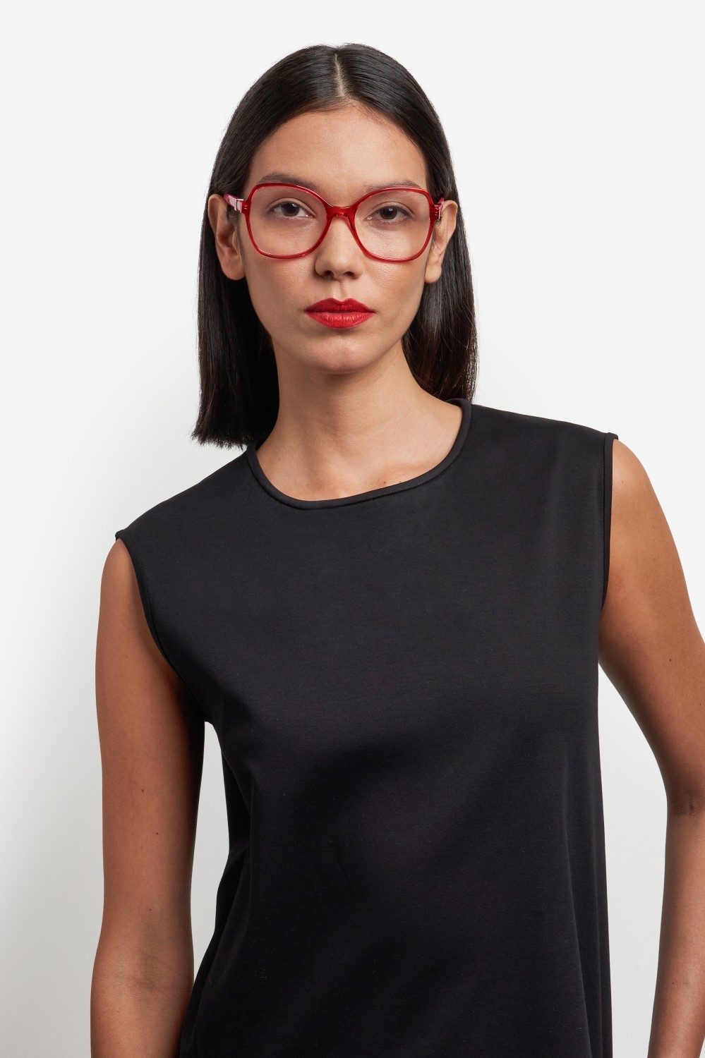 Occhiali da vista Carolina Herrera Her 0275 109047 C9A colore red forma farfalla 