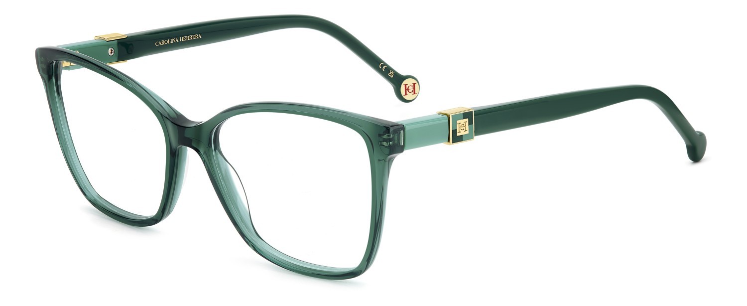Eyeglasses Carolina Herrera Her 0274 109048 1ED color green shape rectangle 