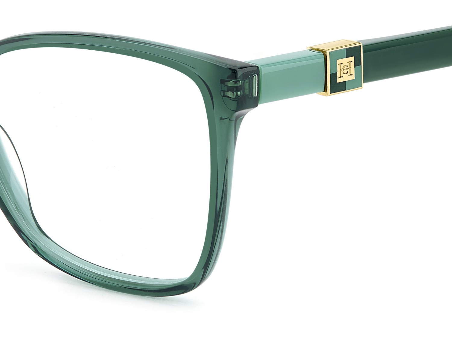 Eyeglasses Carolina Herrera Her 0274 109048 1ED color green shape rectangle 