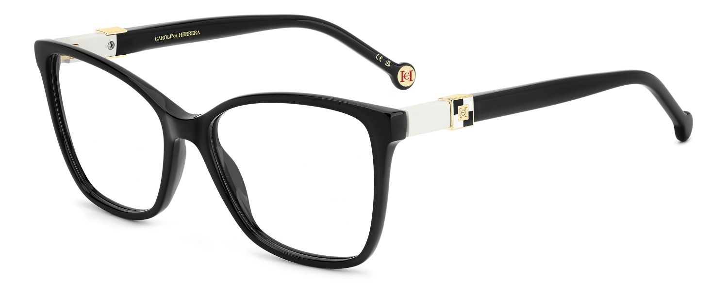 Occhiali da vista Carolina Herrera Her 0274 109048 807 colore black forma rettangolare 