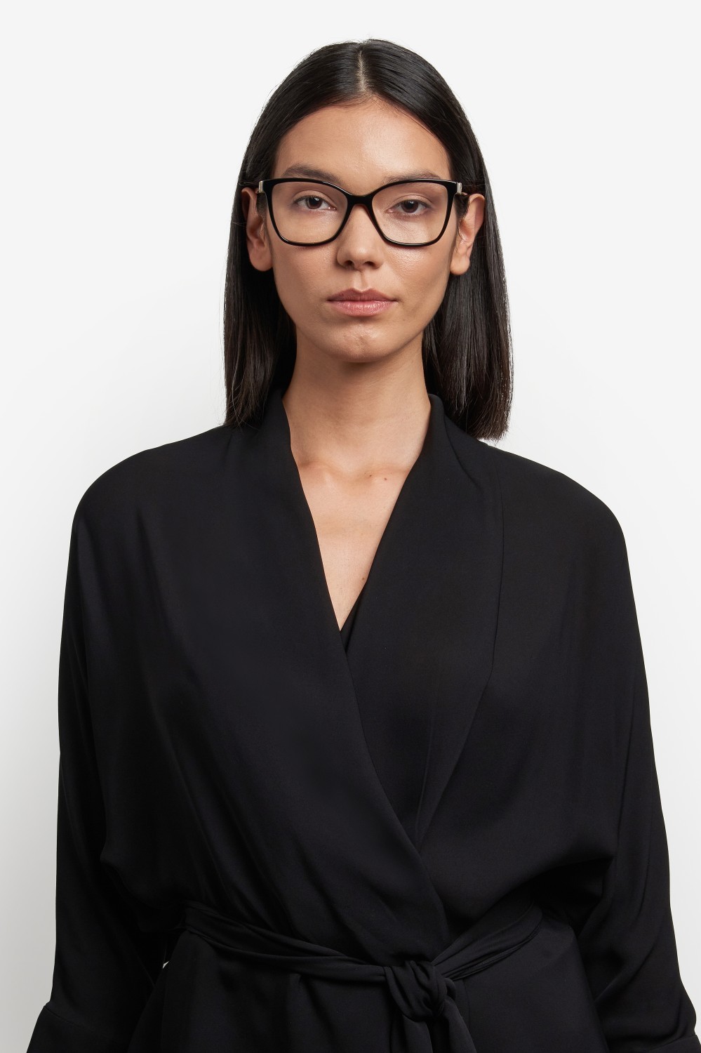 Occhiali da vista Carolina Herrera Her 0274 109048 807 colore black forma rettangolare 