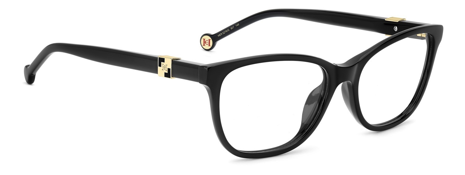 Occhiali da vista Carolina Herrera Her 0276/G 109051 807 colore black forma rettangolare 
