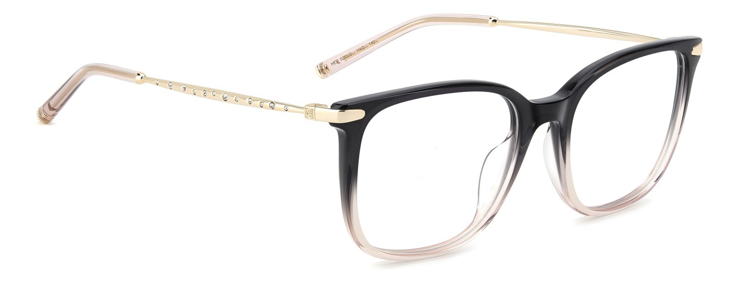 Occhiali da vista Carolina Herrera Her 0265/G 109052 HAQ colore shaded grey pink forma quadrato 
