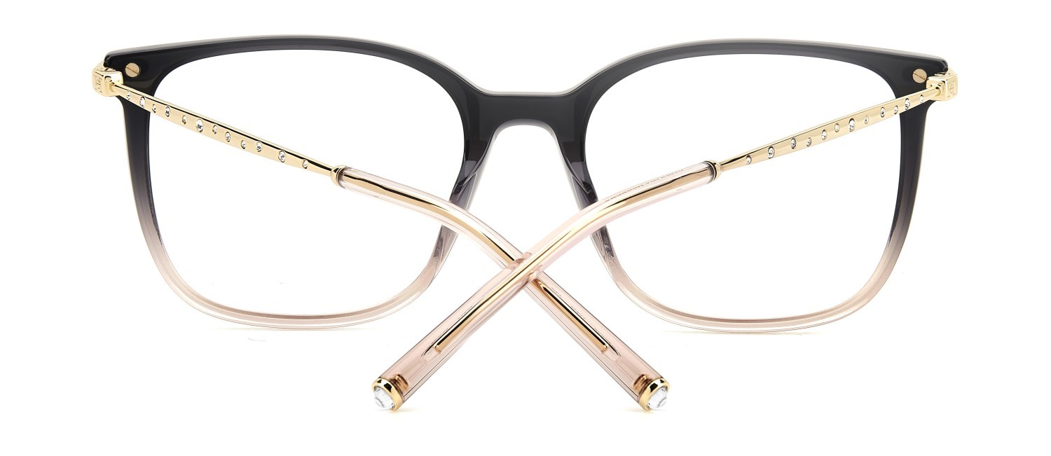 Occhiali da vista Carolina Herrera Her 0265/G 109052 HAQ colore shaded grey pink forma quadrato 