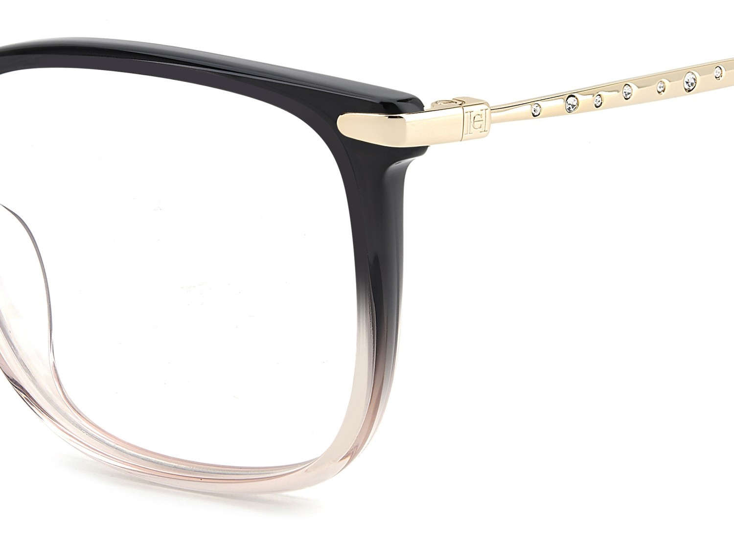 Occhiali da vista Carolina Herrera Her 0265/G 109052 HAQ colore shaded grey pink forma quadrato 