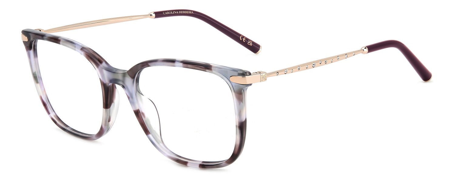 Occhiali da vista Carolina Herrera Her 0265/G 109052 S10 colore lilac havana forma quadrato 
