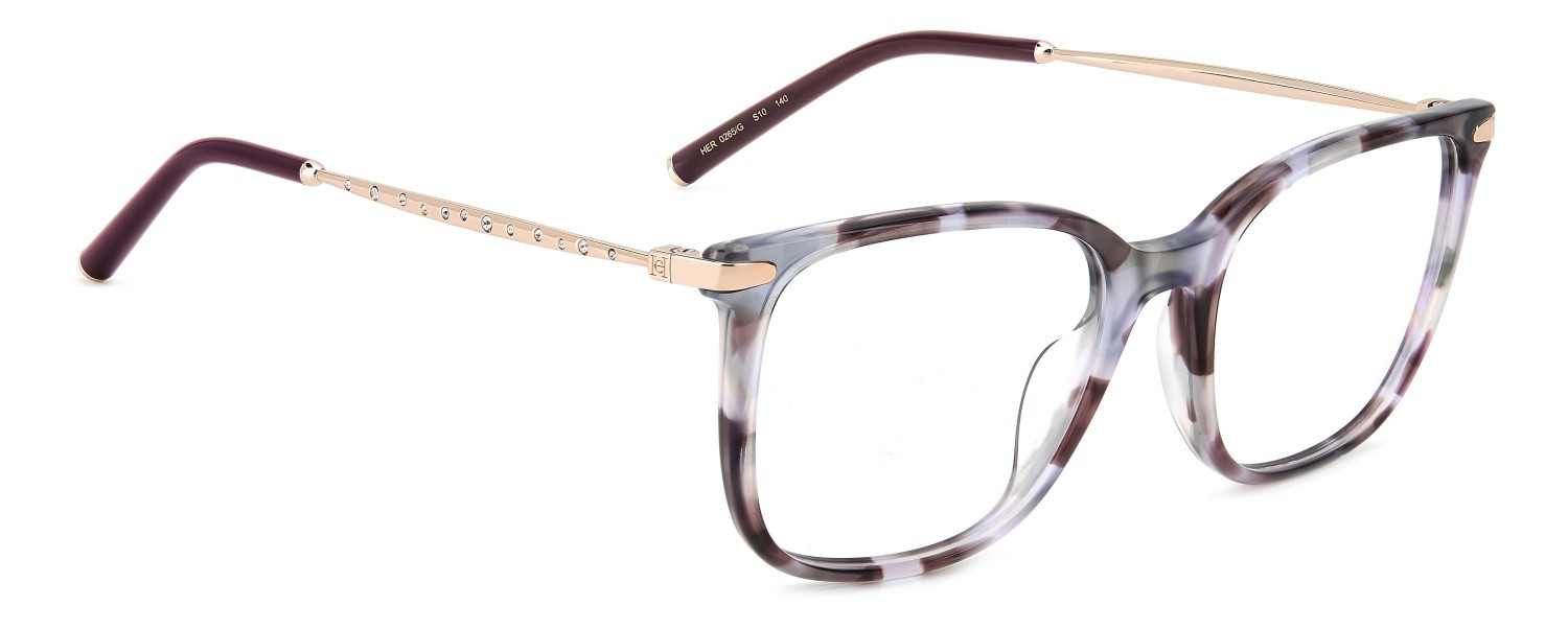 Occhiali da vista Carolina Herrera Her 0265/G 109052 S10 colore lilac havana forma quadrato 