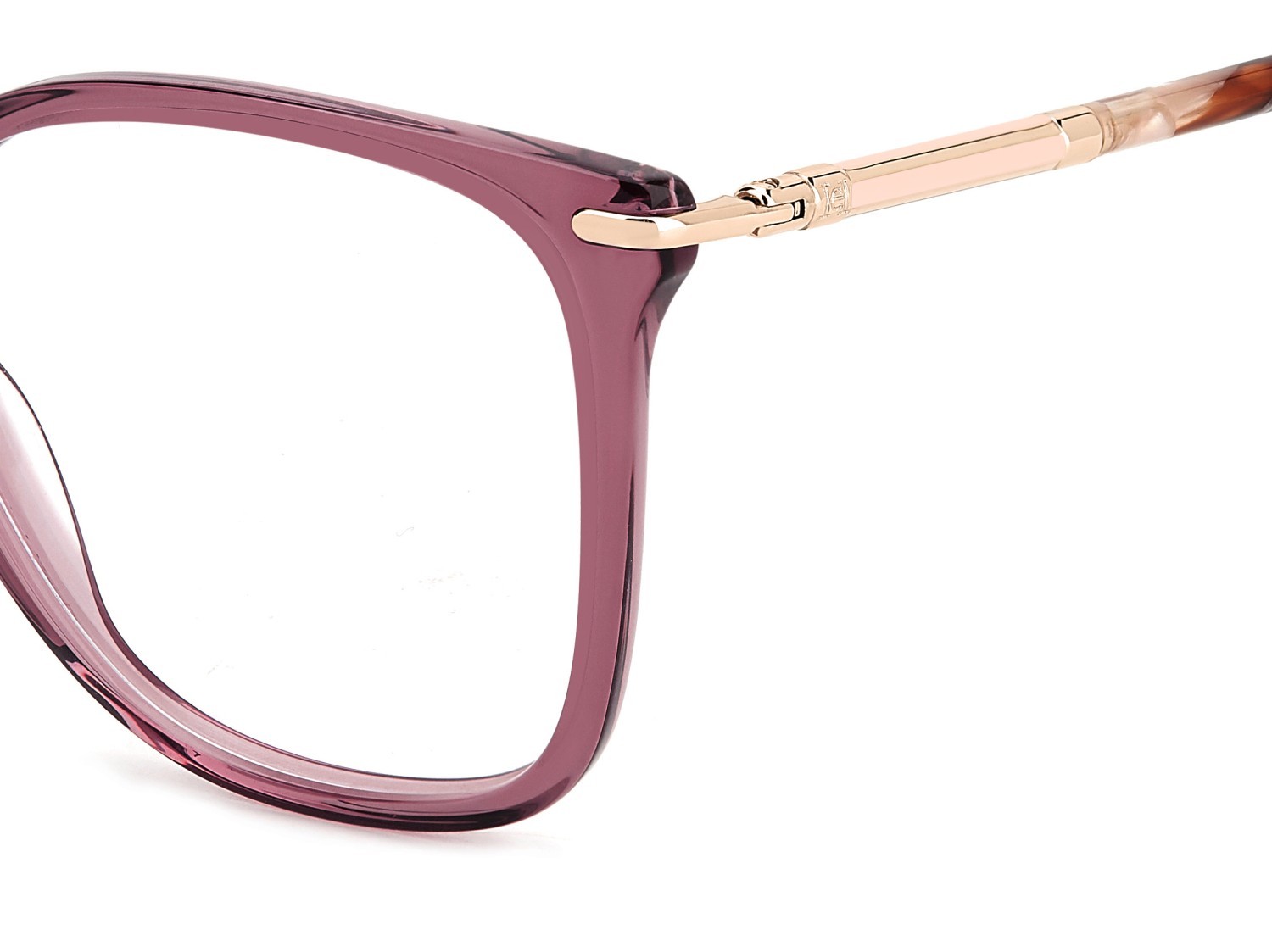 Occhiali da vista Carolina Herrera Her 0270 109053 35J colore pink forma rettangolare 