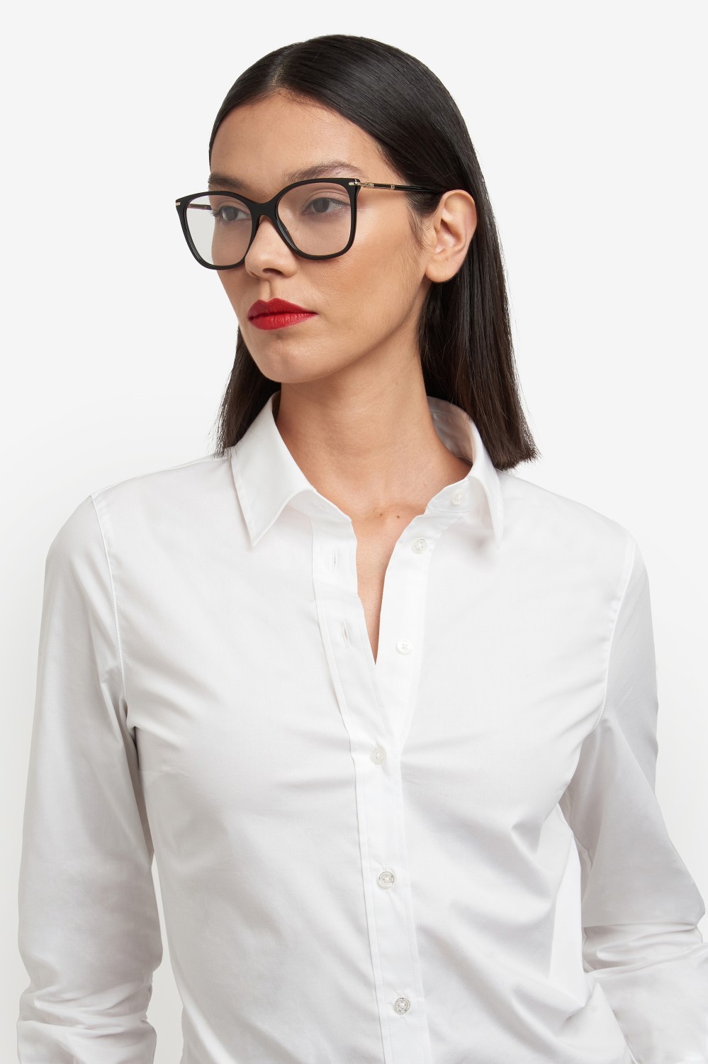 Occhiali da vista Carolina Herrera Her 0270 109053 807 colore black forma rettangolare 