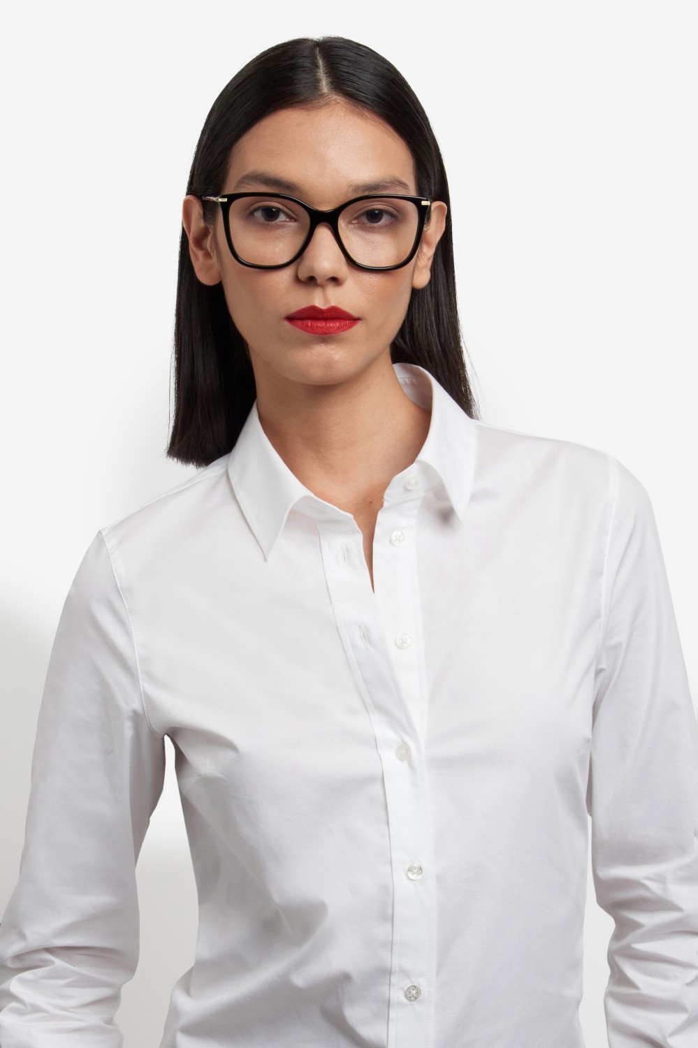 Occhiali da vista Carolina Herrera Her 0270 109053 807 colore black forma rettangolare 