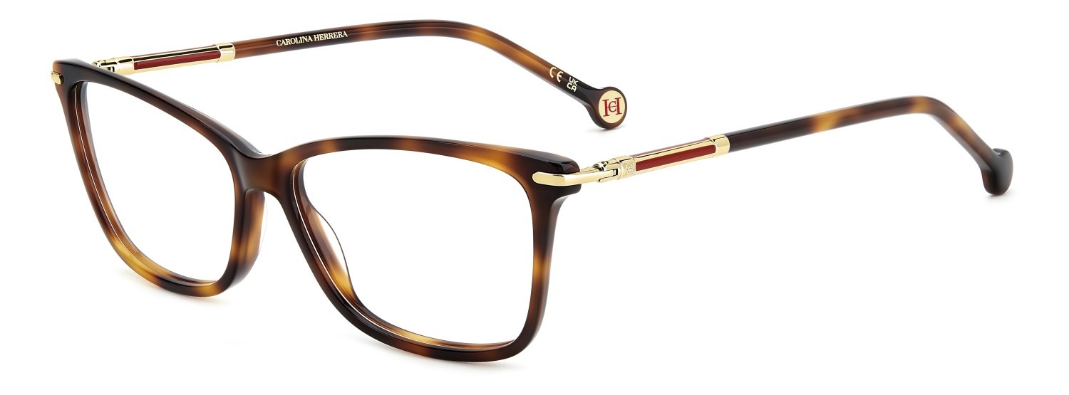 Occhiali da vista Carolina Herrera Her 0271 109054 086 colore havana forma rettangolare 