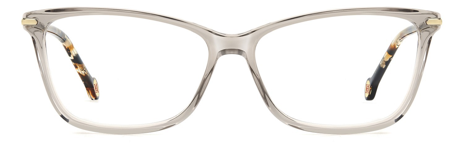 Occhiali da vista Carolina Herrera Her 0271 109054 YQL colore grey beige forma rettangolare 