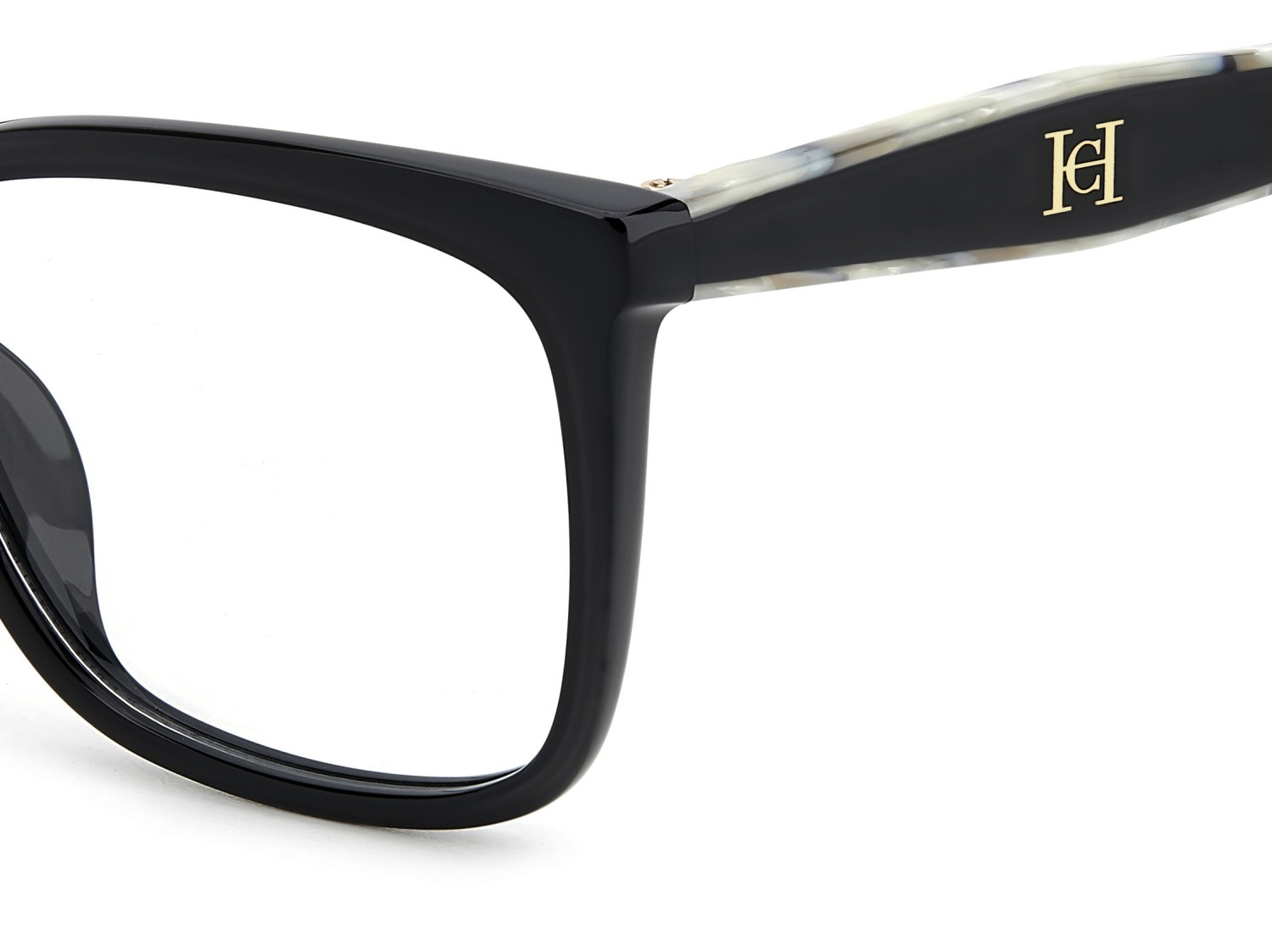 Eyeglasses Carolina Herrera Her 0260/G 109055 807 color black shape rectangle 