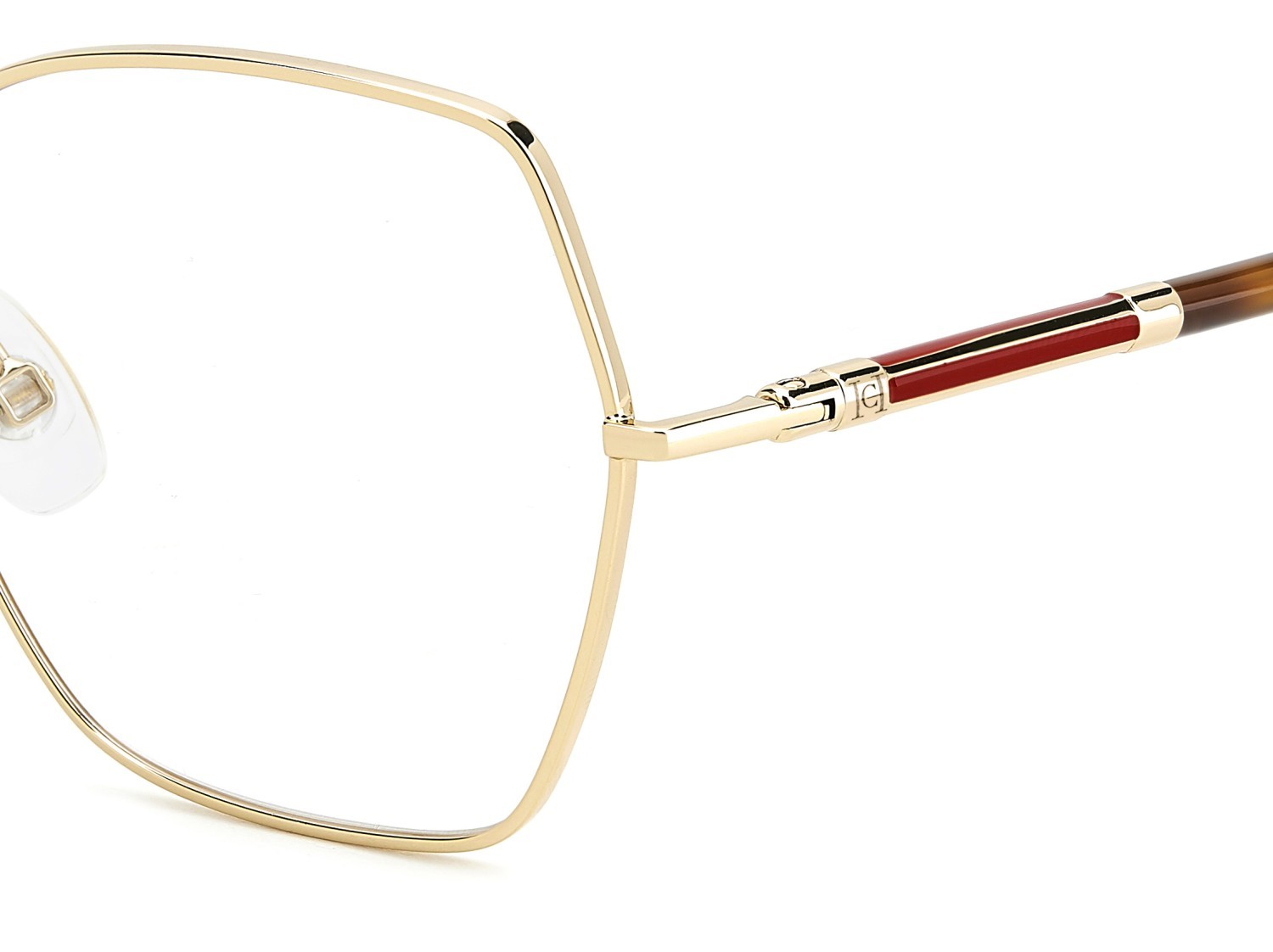 Occhiali da vista Carolina Herrera Her 0272 109056 000 colore rose gold forma farfalla 