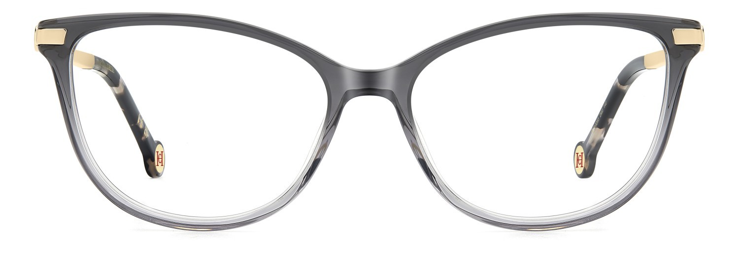 Eyeglasses Carolina Herrera Her 0263 109058 2M0 color shaded grey shape rectangle 