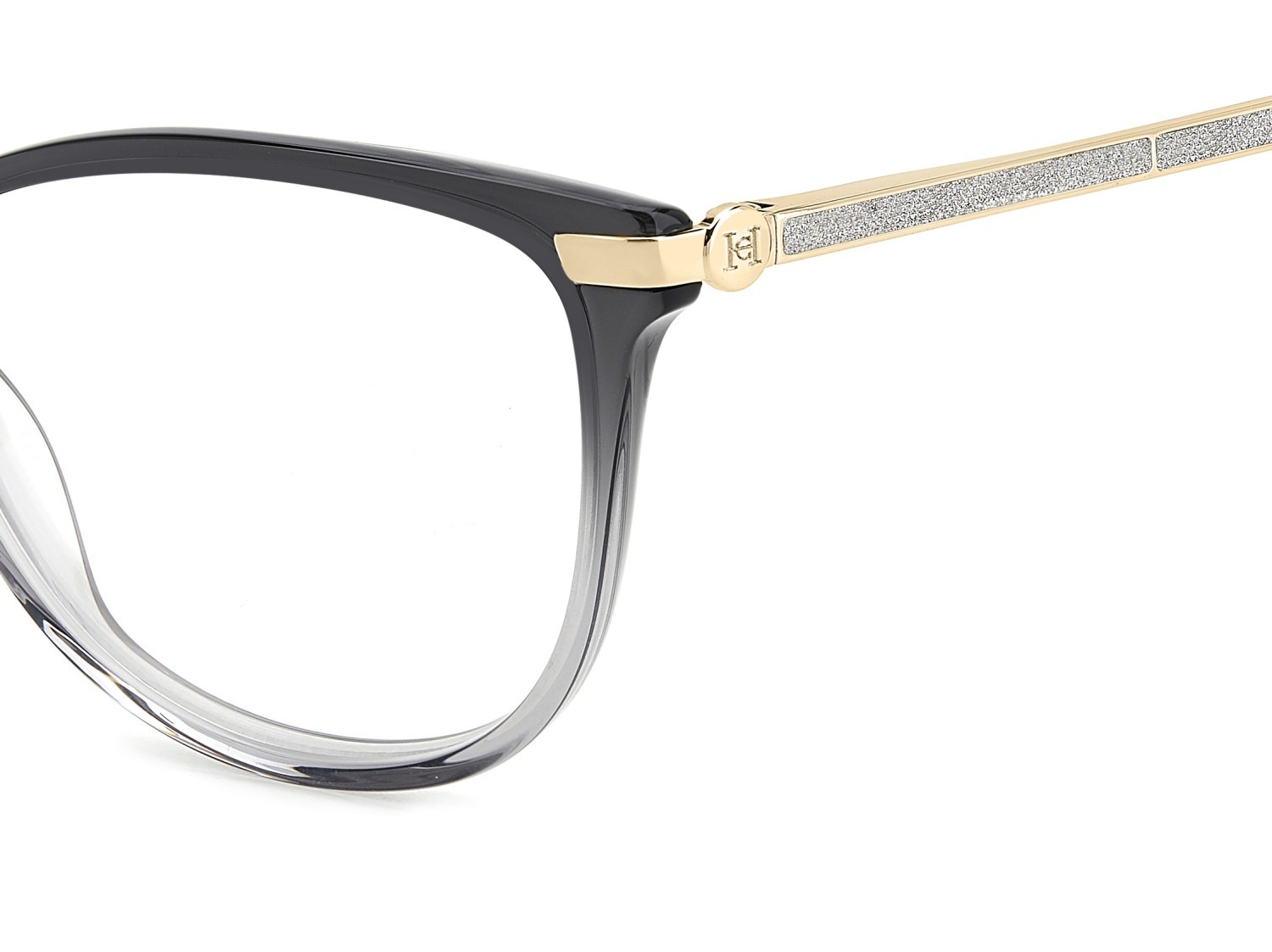 Eyeglasses Carolina Herrera Her 0263 109058 2M0 color shaded grey shape rectangle 