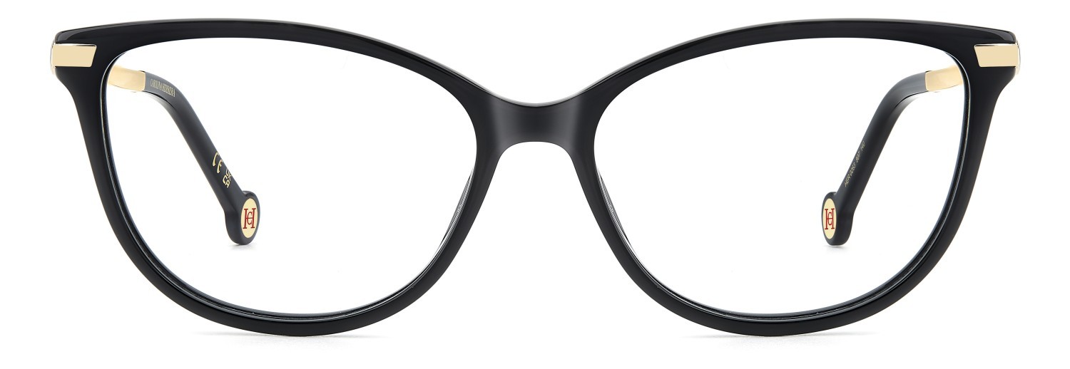 Occhiali da vista Carolina Herrera Her 0263 109058 807 colore black forma rettangolare 