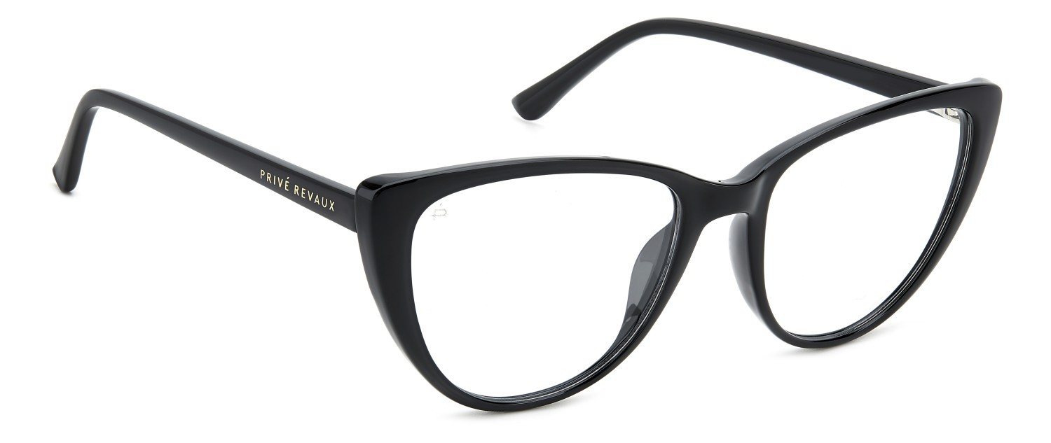 Brillen Privé Revaux Causeway 109107 807 farbe black form cat-eye 