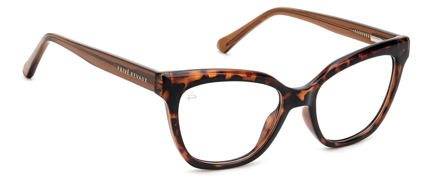 Occhiali da vista Privé Revaux Pensacola 109111 9N4 colore havana brown forma cat eye 