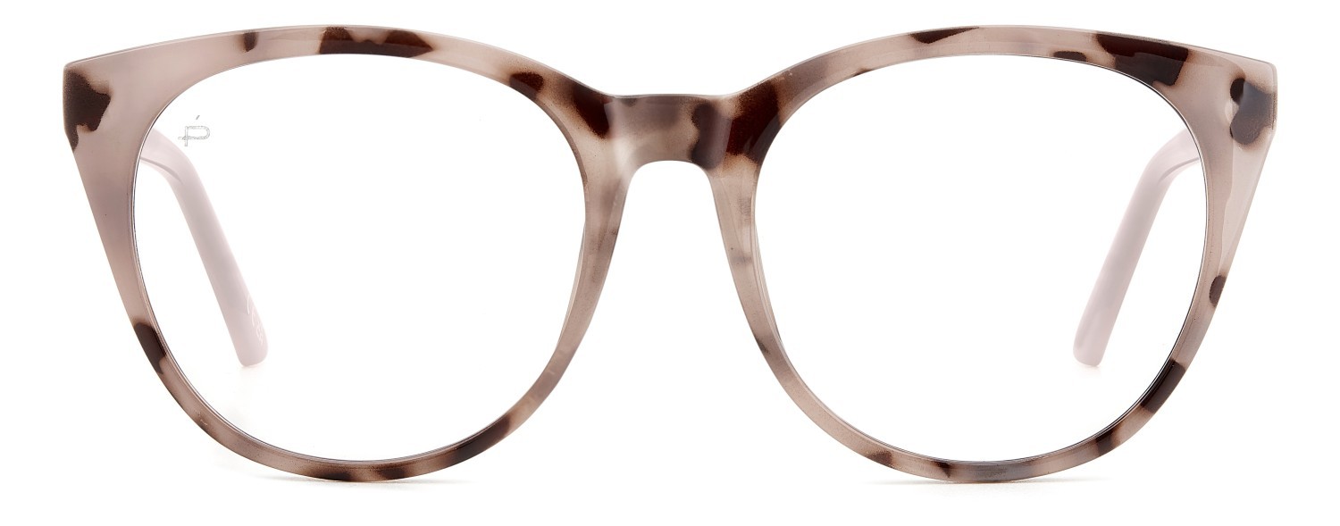 Eyeglasses Privé Revaux Oleta 109112 OO4 color pink havana pink shape round 