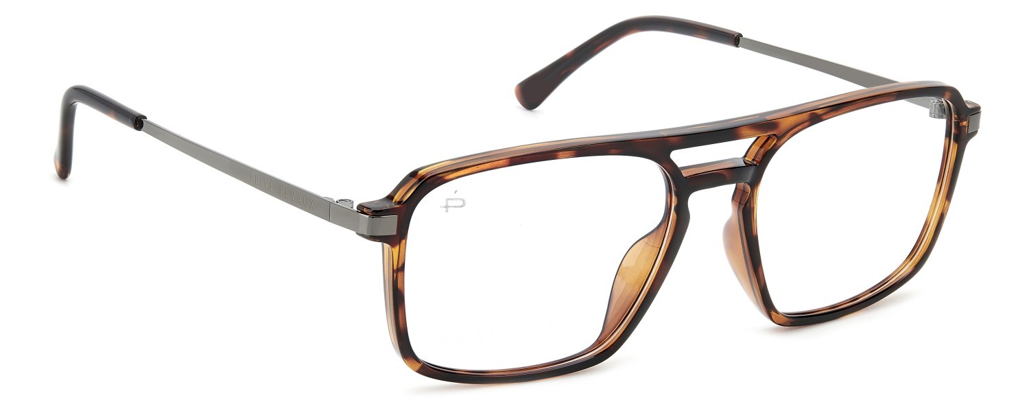Occhiali da vista Privé Revaux Grandview 109113 086 colore havana forma navigator 
