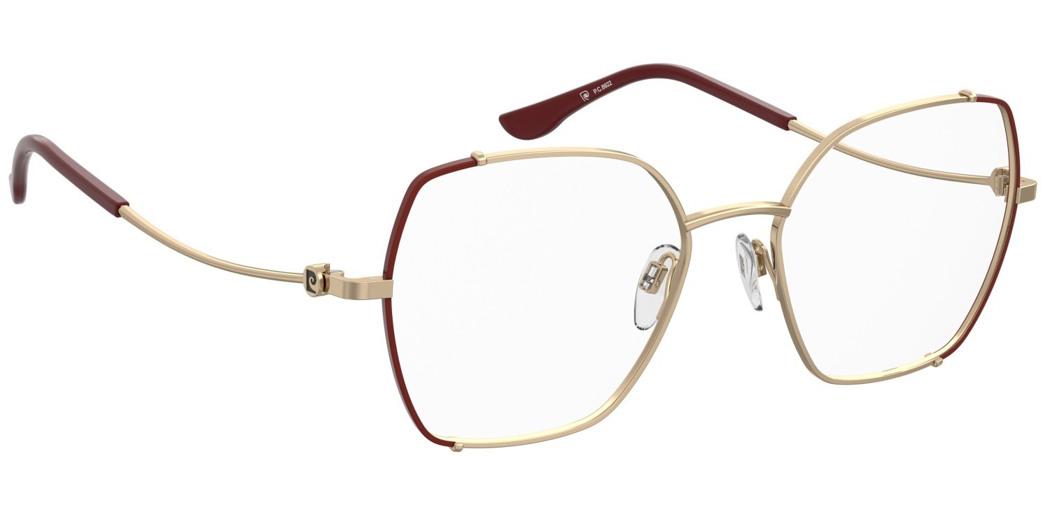 Eyeglasses Pierre Cardin P.c. 8922 109166 AU2 color red gold shape rectangle 