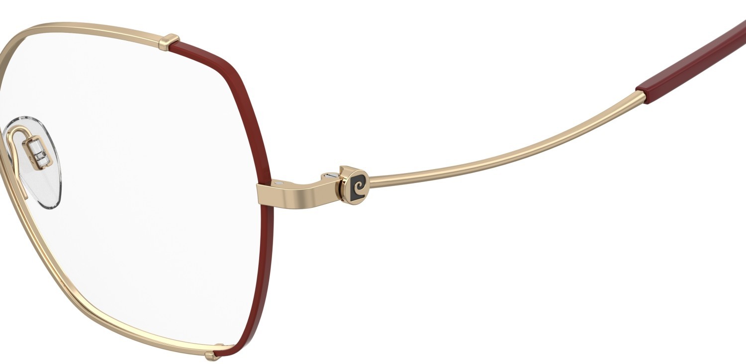 Eyeglasses Pierre Cardin P.c. 8922 109166 AU2 color red gold shape rectangle 