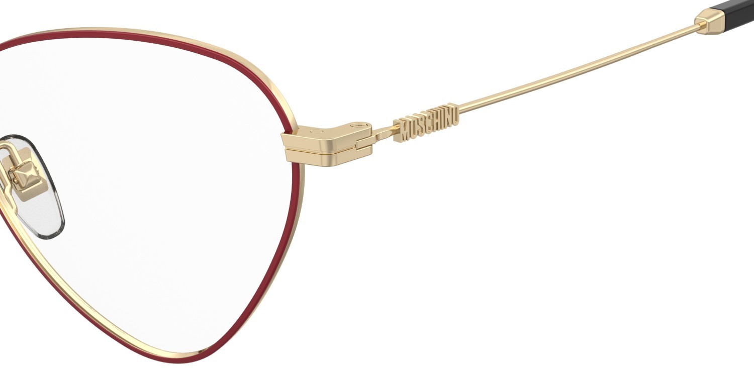 Occhiali da vista Moschino Mos648 109176 AU2 colore red gold forma cat eye 